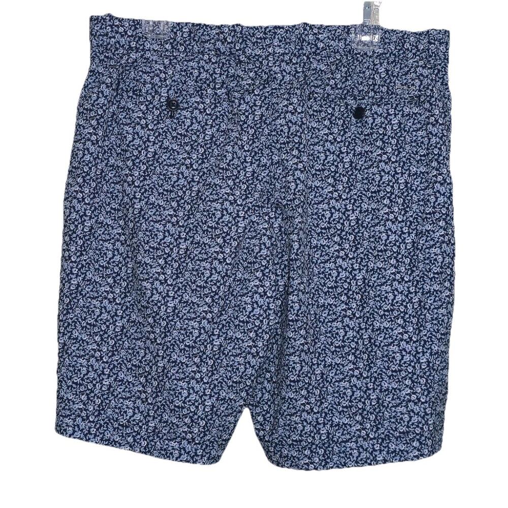 RLX Ralph Lauren Golf Classic Shorts Mens 34 Blue Floral‎ Print Preppy Casual - Picture 2 of 3